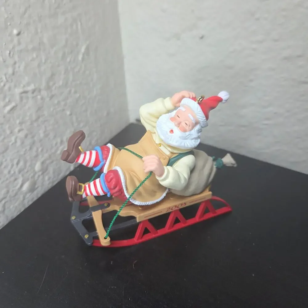 Vintage 2005 Hallmark Keepsake Toymaker Santa Christmas Ornament